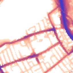 Daytime road noise heatmap for E3 5LQ