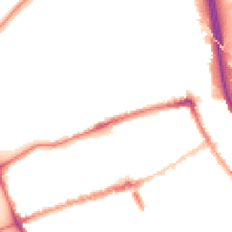 Night-time road noise heatmap for E3 5PS