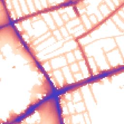 Daytime road noise heatmap for E3 5SD