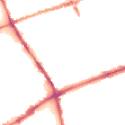 Night-time road noise heatmap for E3 5SD
