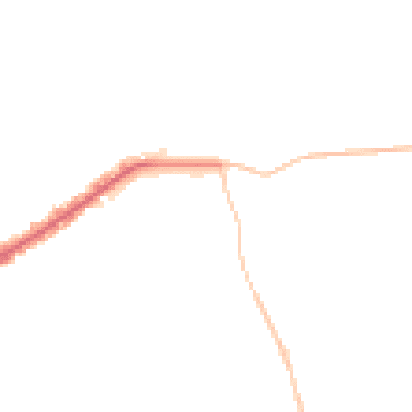 Night-time road noise heatmap for E4 6AX