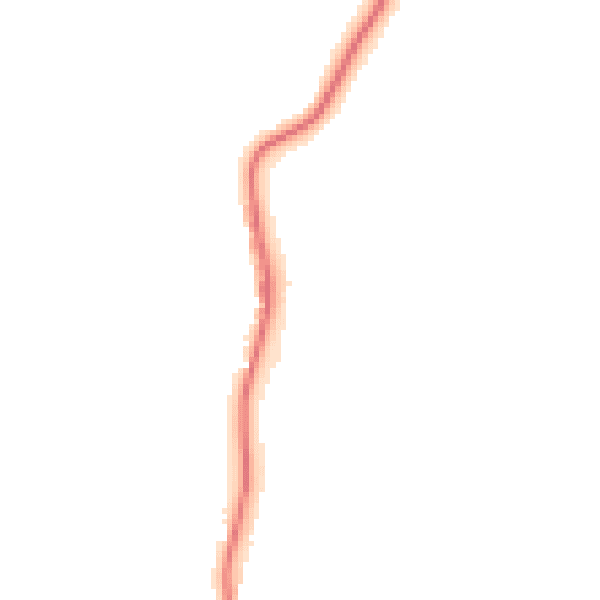 Night-time road noise heatmap for E4 7FH