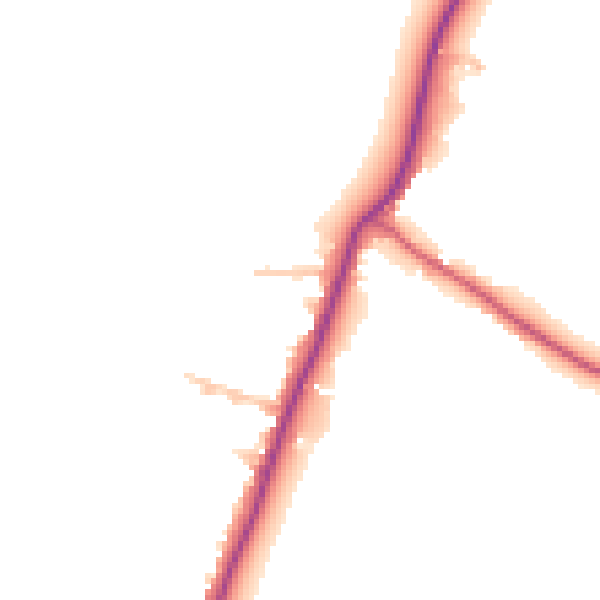 Daytime road noise heatmap for E4 7RH