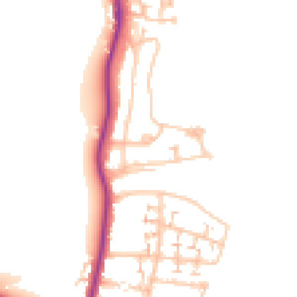 Daytime road noise heatmap for E4 7RU