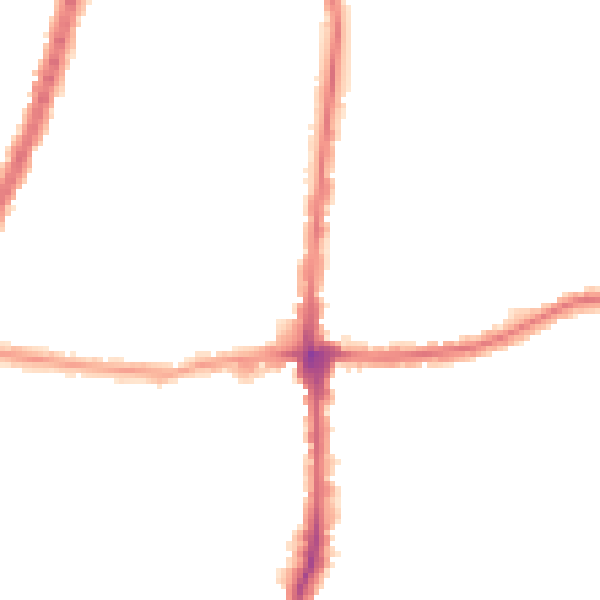 Night-time road noise heatmap for E4 8DD