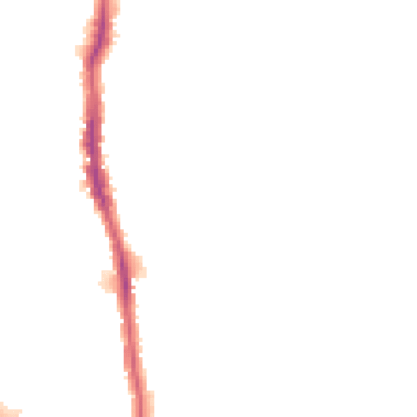 Night-time road noise heatmap for E4 9DN