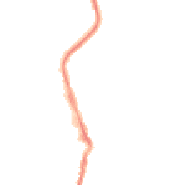 Night-time road noise heatmap for E4 9HP