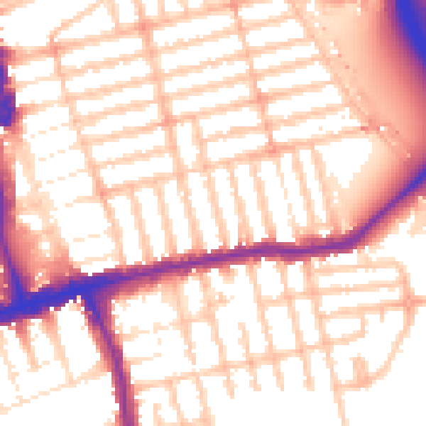 Daytime road noise heatmap for E6 2NG