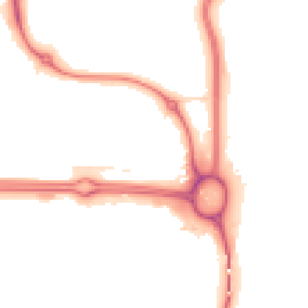 Night-time road noise heatmap for E6 5NH