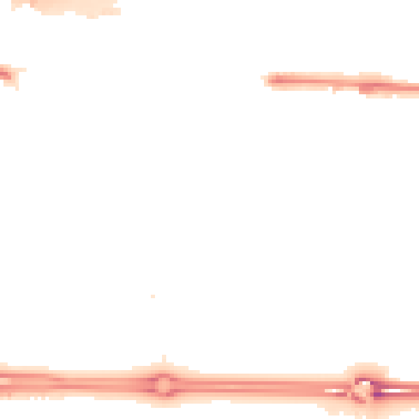 Night-time road noise heatmap for E6 5TA