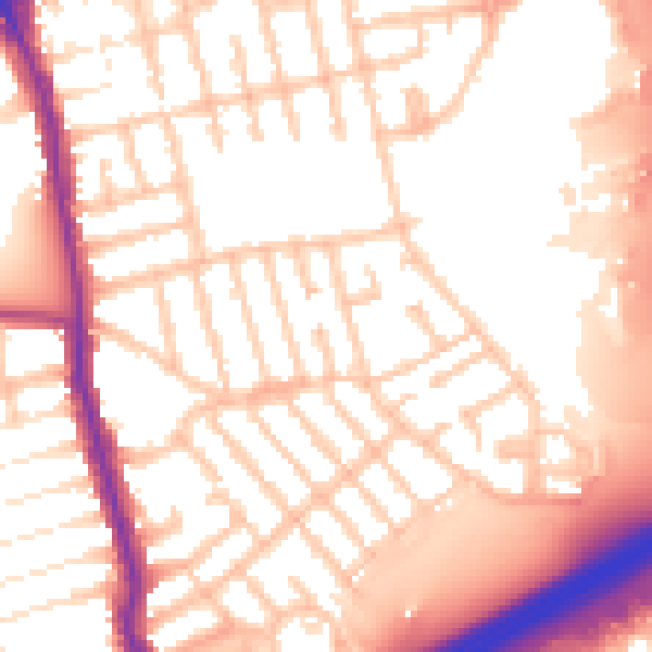 Daytime road noise heatmap for E6 6FA