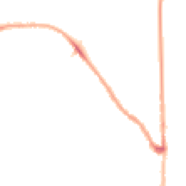 Night-time road noise heatmap for E7 0AJ