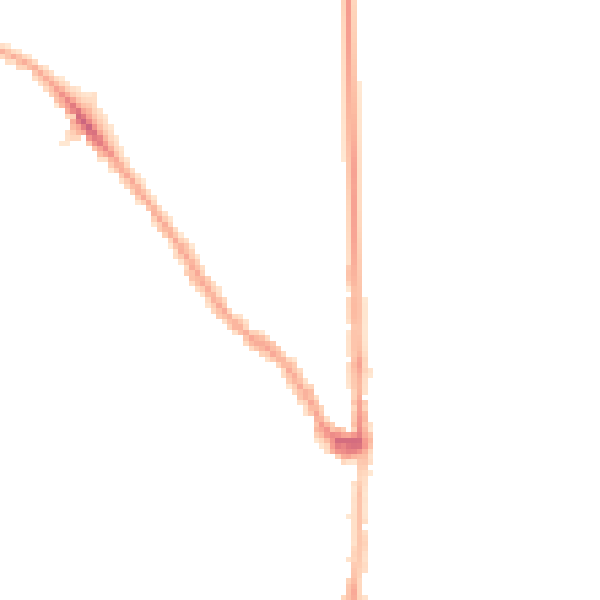 Night-time road noise heatmap for E7 0DN