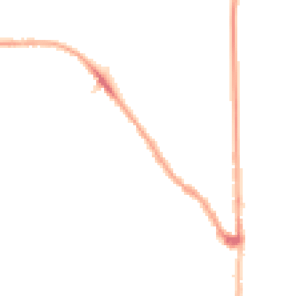 Night-time road noise heatmap for E7 0DZ