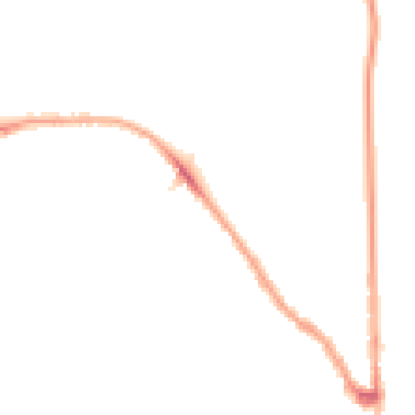 Night-time road noise heatmap for E7 0EA