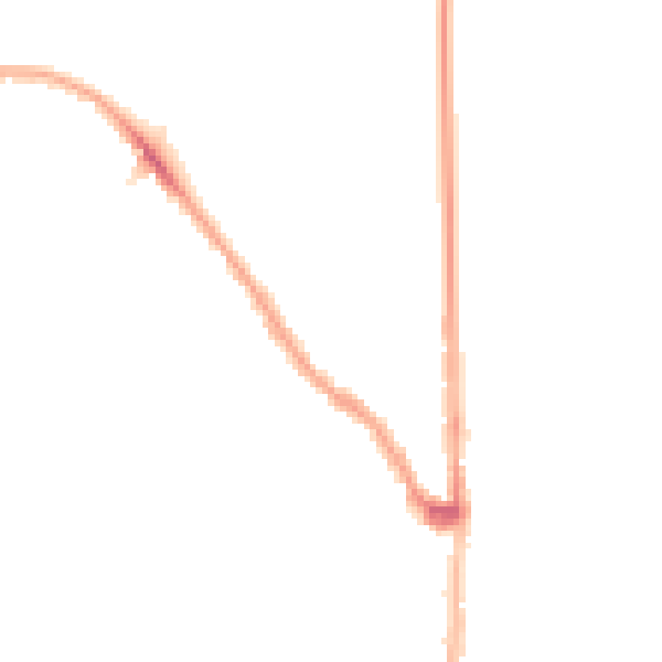 Night-time road noise heatmap for E7 0EE