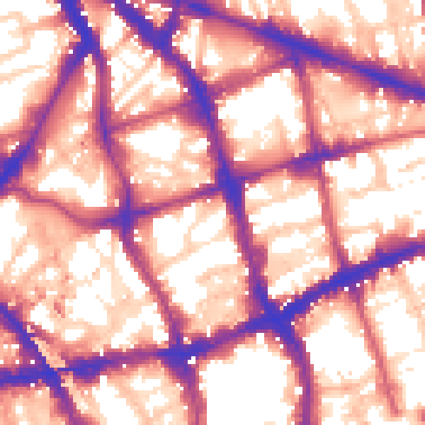 Daytime road noise heatmap for EC1V 0AR