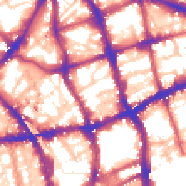 Daytime road noise heatmap for EC1V 0BA