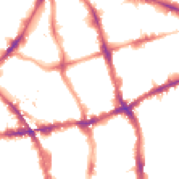 Night-time road noise heatmap for EC1V 0BA