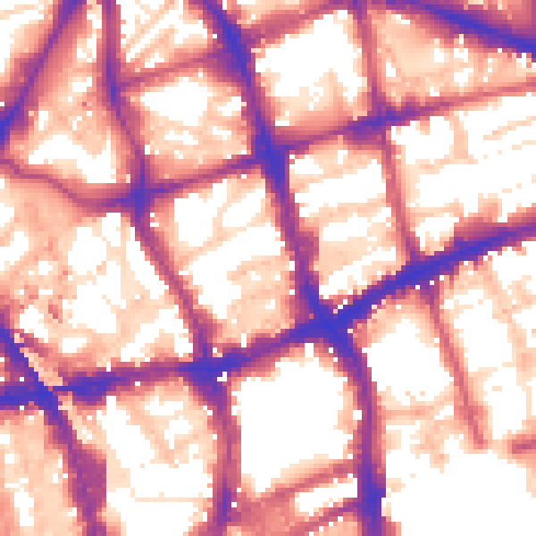 Daytime road noise heatmap for EC1V 0BB