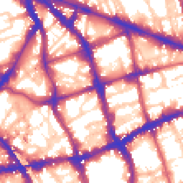 Daytime road noise heatmap for EC1V 0BE