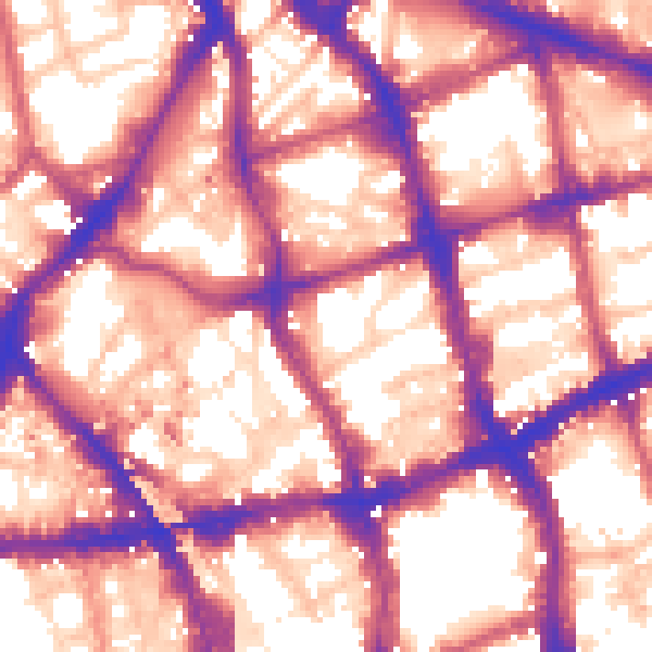 Daytime road noise heatmap for EC1V 0BP