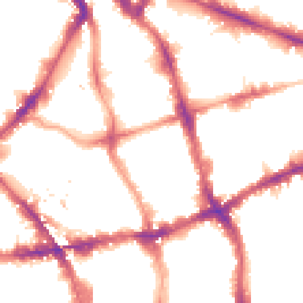 Night-time road noise heatmap for EC1V 0BT