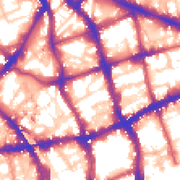 Daytime road noise heatmap for EC1V 0BU