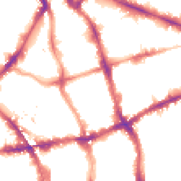 Night-time road noise heatmap for EC1V 0BU