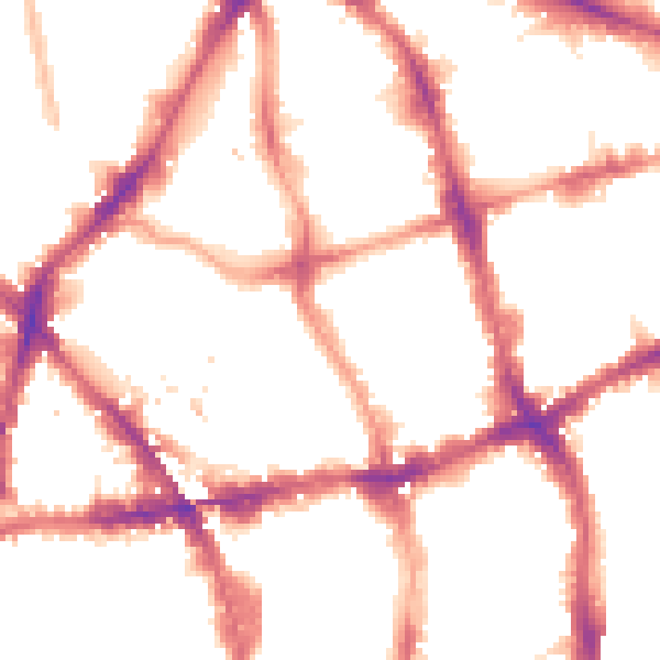 Night-time road noise heatmap for EC1V 4JY