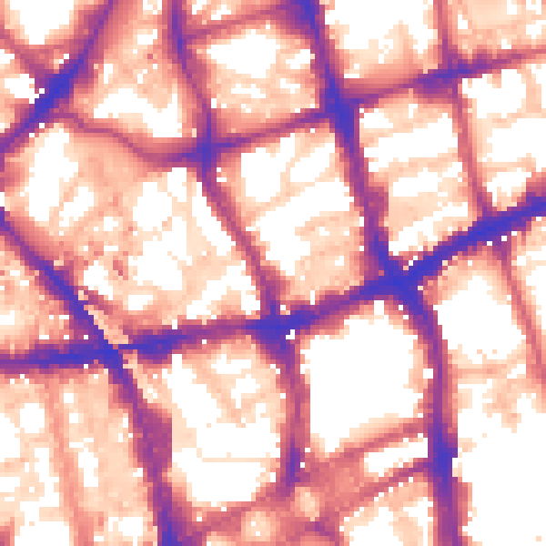 Daytime road noise heatmap for EC1V 4UA