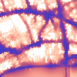 Daytime road noise heatmap for EC4A 1BY