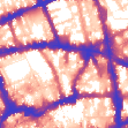 Daytime road noise heatmap for EC4A 1LR