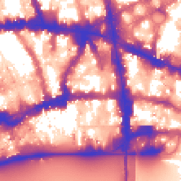 Daytime road noise heatmap for EC4A 3BY