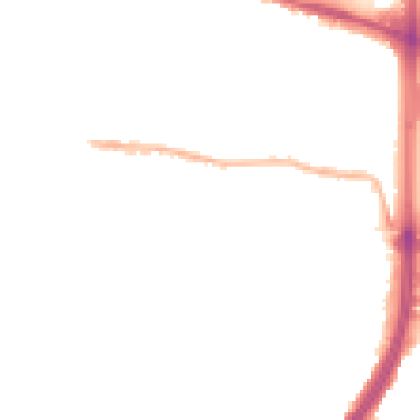 Night-time road noise heatmap for EN1 1FG