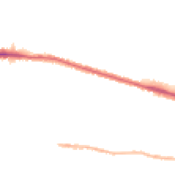 Night-time road noise heatmap for EN1 1PT