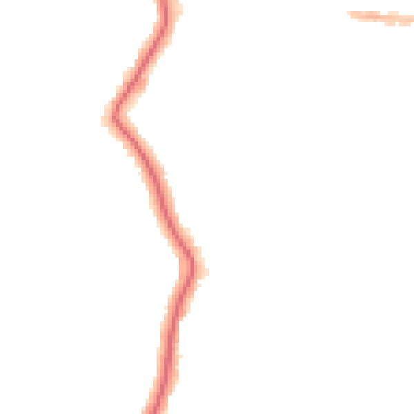 Night-time road noise heatmap for EN1 2BN
