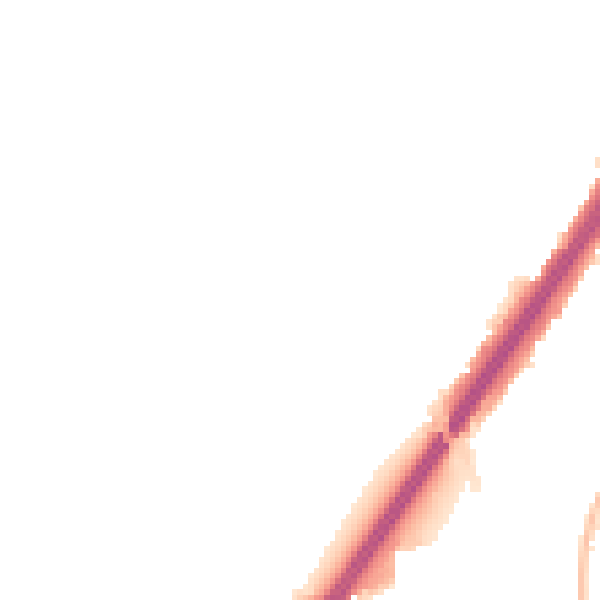 Night-time road noise heatmap for EN1 2RD