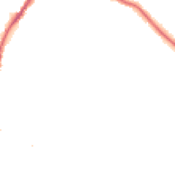 Night-time road noise heatmap for EN1 3BB