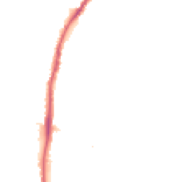 Night-time road noise heatmap for EN1 3HN
