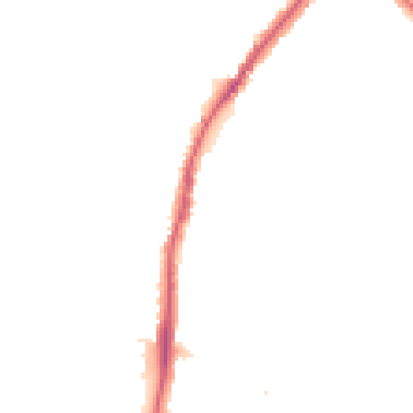 Night-time road noise heatmap for EN1 3HR