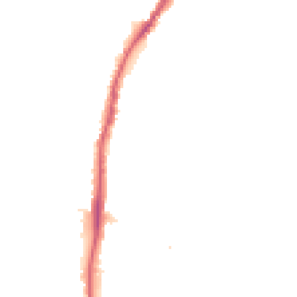 Night-time road noise heatmap for EN1 3JA