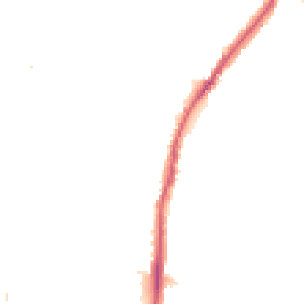 Night-time road noise heatmap for EN1 3JZ