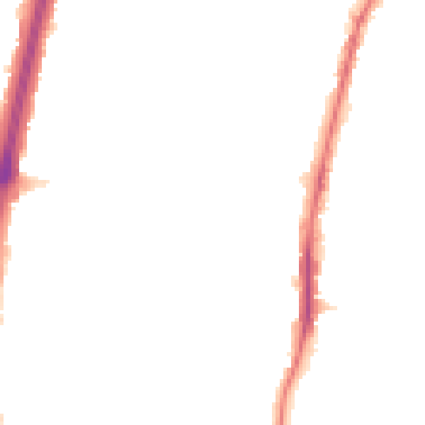 Night-time road noise heatmap for EN1 3QB
