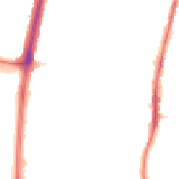 Night-time road noise heatmap for EN1 3QH