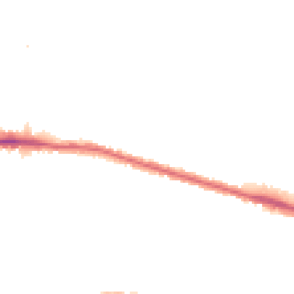 Night-time road noise heatmap for EN1 3SR