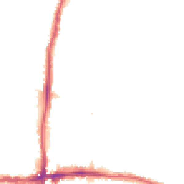 Night-time road noise heatmap for EN1 3UW