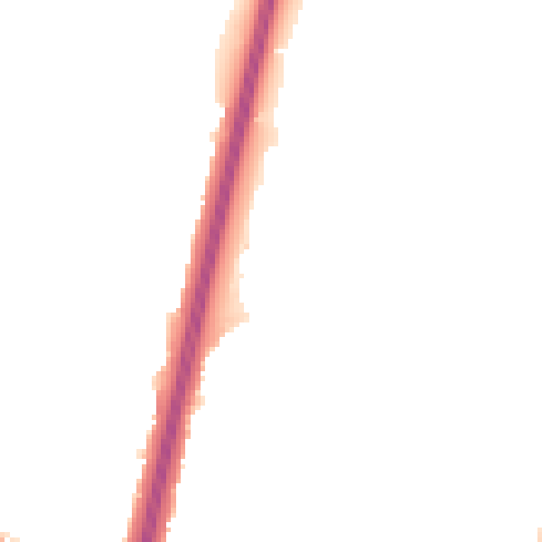 Night-time road noise heatmap for EN1 4LG
