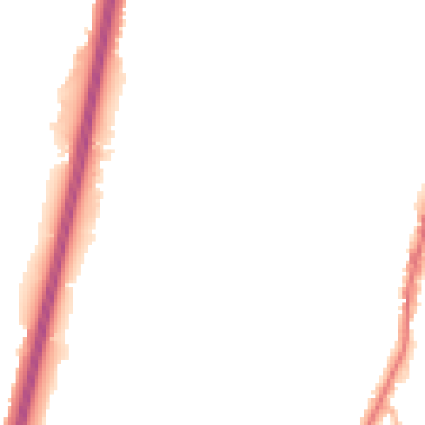 Night-time road noise heatmap for EN1 4PP