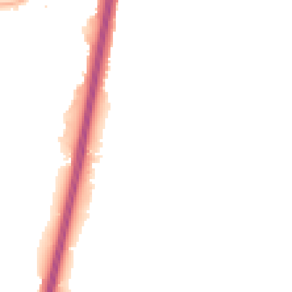 Night-time road noise heatmap for EN1 4QE
